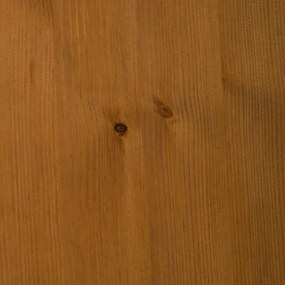 Бяла библиотека от масивен бор 74x223x37 cm Anita – Støraa