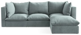Син ъглов диван (десен ъгъл) Manao – Makamii