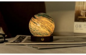 Тъмнокафява/в тъмно естествен цвят светлинна декорация с USB ø 8 cm Stellar Ocean – Gingko