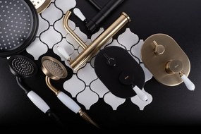 Душ система за вграждане Rea Serra Black + BOX