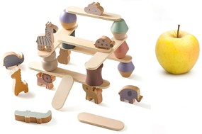 Детски комплект с блокчета Joyland Animal Tower