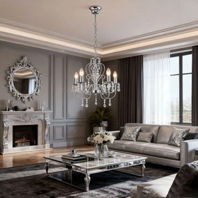 ЛАМПА EBT008-5CP CHROME