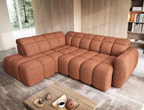 Ъглов диван Chicago-Оранжев-Ляв