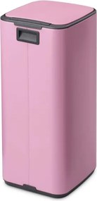Кош за боклук Brabantia Bo Pedal 1010447, 30 л, Леко затваряне, Противоплъзгаща основа, Розов