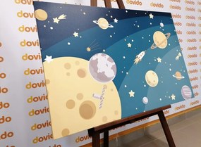 Картина на платно – Необикновено пътешествие в космоса