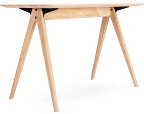 Работна маса от масивен дъб 60x120 cm Ava – Gazzda