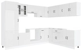 3314973 vidaXL Комплект кухненски шкафове от 14 части Kalmar, инженерно дърво