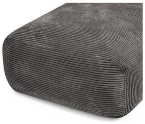 Пуф от рипсено кадифе в цвят горчица Snug Long 140 – SLOWDOWN