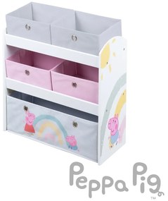 Органайзер за детски играчки 63.5x29.5x67 cm Peppa Pig – Roba