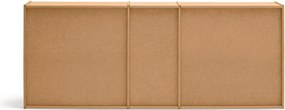 Скрин в естествен цвят 197x80x40 cm Wally – Teulat