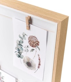 Рамка за стена в естествен цвят 43x43 cm - Casa Selección