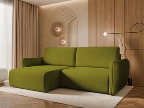Ъглов Диван Гоя Слим-Зелен
