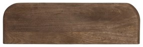 Кафяв стенен рафт от масивно манго 50 cm Tarontu – Light &amp; Living