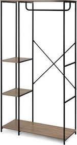 Черен стоманен комплект за коридор 90x170x40 cm Aris – Bonami Essentials