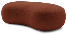 Табуретка от букле в тухлен цвят Saint-Germain - Bobochic Paris