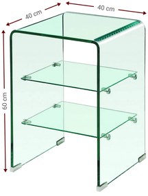 Помощна масичка Crystal Shelf