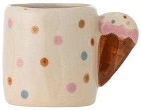 Бежова керамична детска чаша 255 ml Creamy – Bloomingville Mini