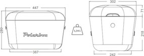 Светлозелена хладилна чанта 20 l Pop – Polarbox