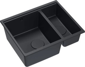 гранитна мивка Logan 150 Black