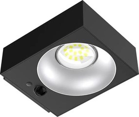 Viking - Димируемо соларно стенно осветително тяло със сензор LED/2W/3,7V IP65 4000K