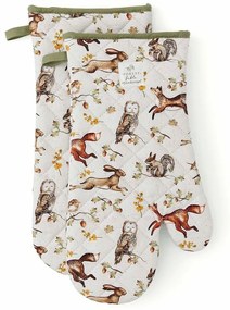 Памучни кухненски ръкавици в комплект от 2 бр. Forest Fable – Cooksmart ®