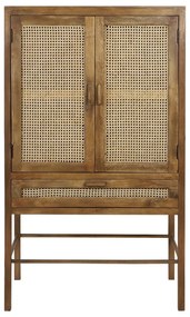 Кафяв скрин от мангово дърво 90x160 cm Nipas - Light & Living