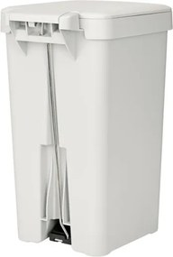 Кош за боклук с педал Brabantia StepUp 1008480, 16 л, Екологични материали, Голям отвор, Светлосив
