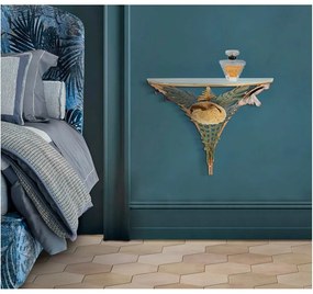 Нощно шкафче в златисто Amaz - Mauro Ferretti