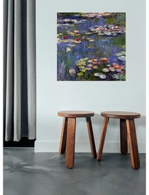Живопис - репродукция 70x70 cm Water Lilies, Claude Monet - Fedkolor