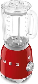 Блендер Smeg BLF03RDEU, 800W, 1.5 л, 18000 об/мин, 4 програми, 4 скорости + Пулс, Неръждаема стомана, Червен