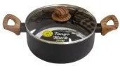 Тенджера с незалепващо покритие ф24x10см черна TANGO-(TNG8496)