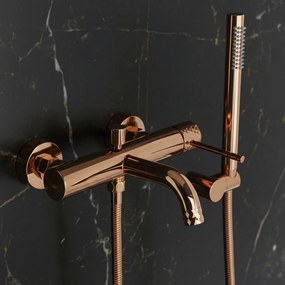 Смесител за вана Rea Lungo Diamond Copper