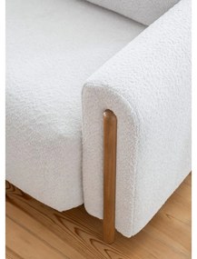 Сив сгъваем/с място за съхранение диван от прежда с примки от букле 244 cm Arcadova – ELTAP