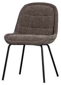 Сиви кадифени трапезни столове в комплект 2 бр. Crate – WOOOD