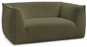 Зелен диван от прежда с примки от букле 170 cm Giorgia – Bobochic Paris