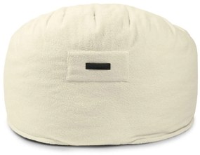 Светлосив детски пуф от букле Om 85 – SLOWDOWN