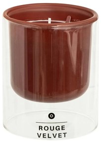 Ароматна свещ atmosphera Ilan, Стъкло, 220 g - Red