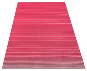 Червен едностранен килим за тераса Ширина: 133 см | Дължина: 190 см