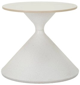 Кръгла странична масичка с керамичен плот ø 45 cm Fush – Mauro Ferretti