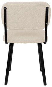 Кремав трапезен стол Jake – White Label