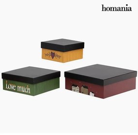 Декоративна кутия Homania 2649 (3 pcs) Квадратек