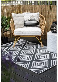 Възглавница за открито от рециклирана пластмаса Hobart, 45 x 45 cm - Green Decore