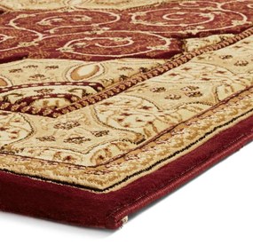 Червен килим 160x230 cm Heritage – Think Rugs