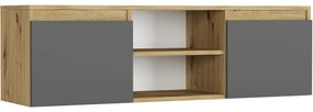 Модерна ТВ поставка без дръжки MODERN 120 см - различни цветове sonoma mix biela