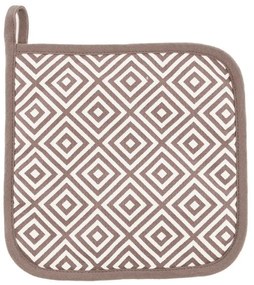 Комплект от 2 кафяви памучни престилки Hexagon Tetris Geo - Tiseco Home Studio