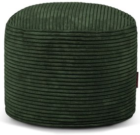 Зелен пуф от рипсено кадифе Mini – SLOWDOWN