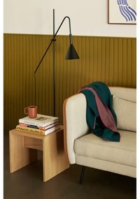 Лилаво и зелено памучно каре "Уют", 130 x 200 cm - Hübsch