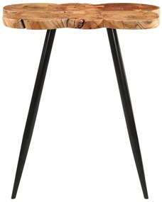 351786 vidaXL Бар маса от дървени трупи 90x54x105 см масивна акация