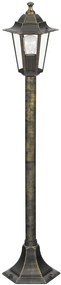 RABALUX 8240 Валенсия стоящ фенер, старо злато,1х60W - 8240