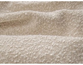 Кремаво двойно легло 160x200 cm тапицирано с място за съхранение с включена подматрачна рамка Simon Darren – Micadoni